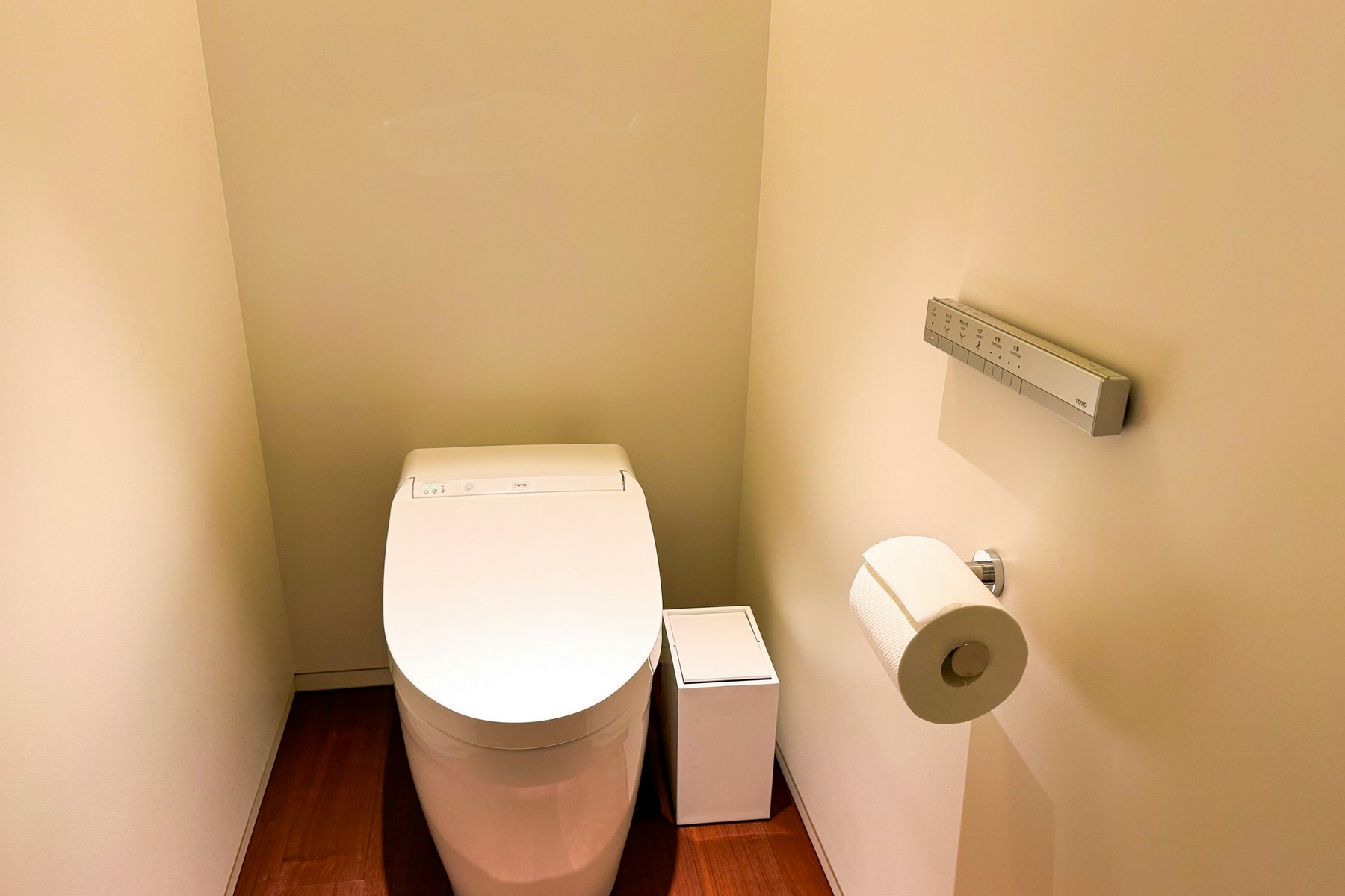 Toilette in einem Hausbad